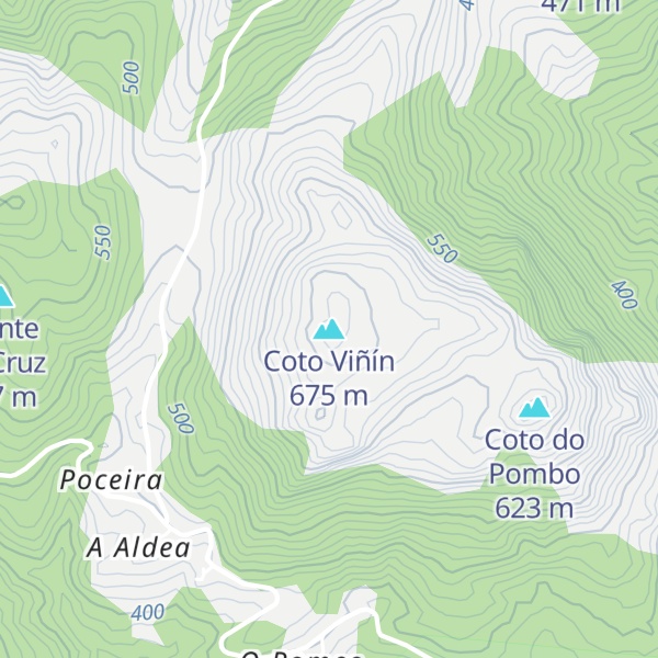 Map of Coto Viñín