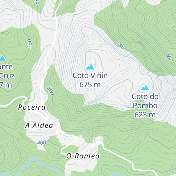 Map of Monte da Croa