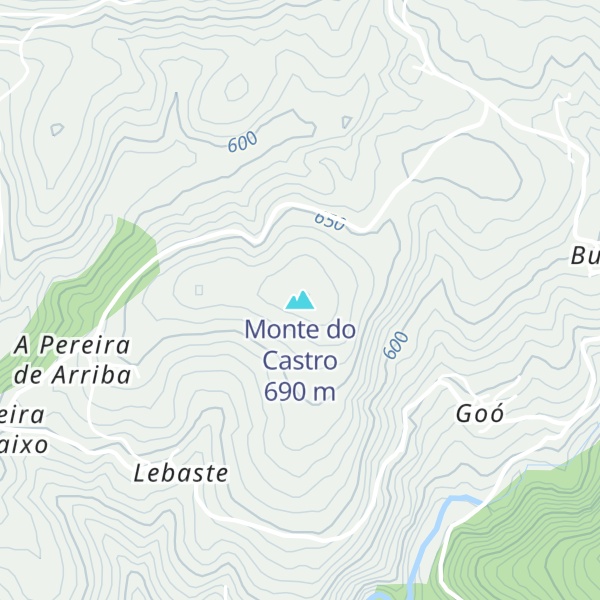 Map of Monte do Castro