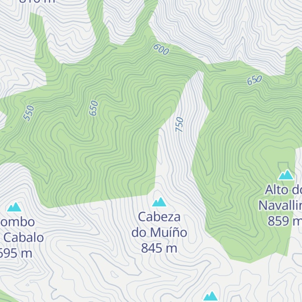 Map of Lombo da Cabeza do Muíño