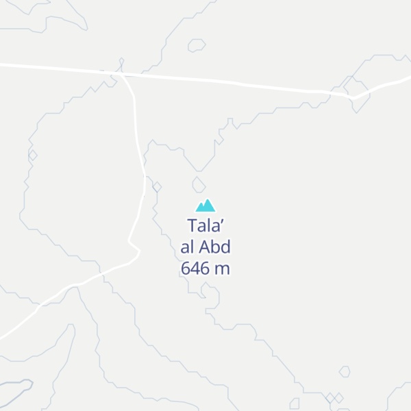 Map of Tala’ al Abd