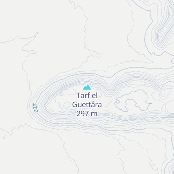 Map of Tarf el Guettâra