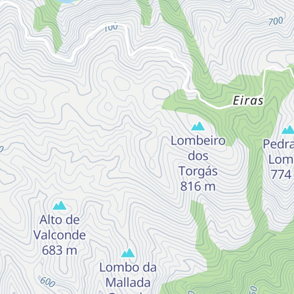 Map of Lombo do Drago