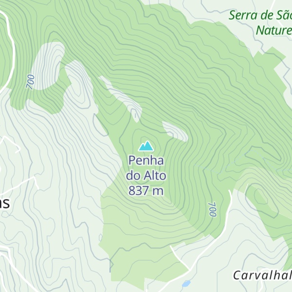 Map of Penha do Alto