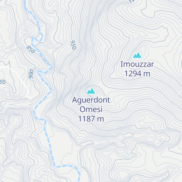 Map of Aguerdont Omesi