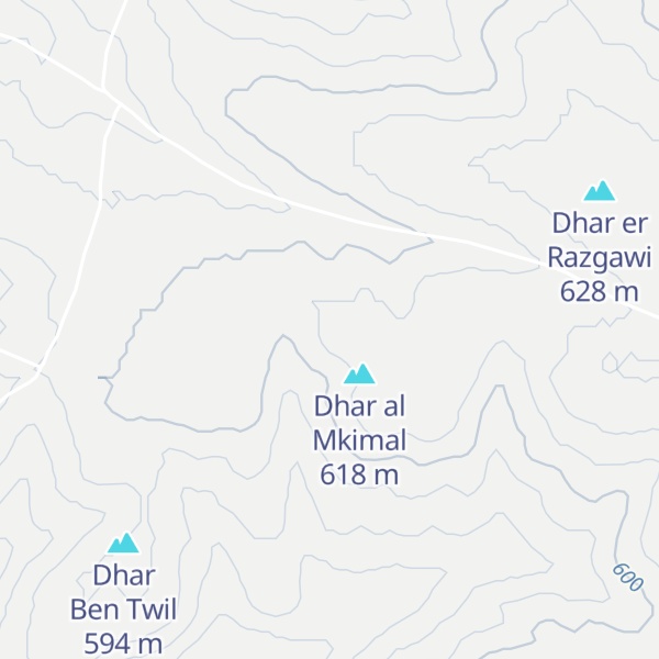 Map of Dhar er Rmel