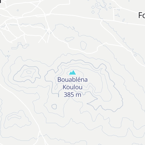 Map of Bouabléna Koulou