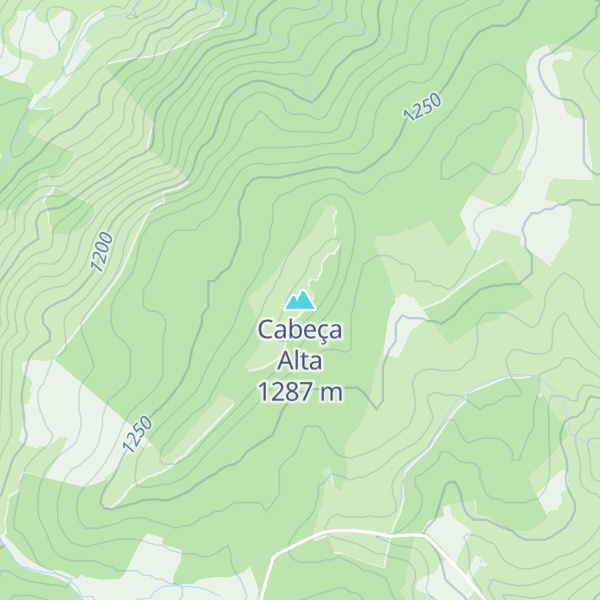 Map of Cabeça Alta