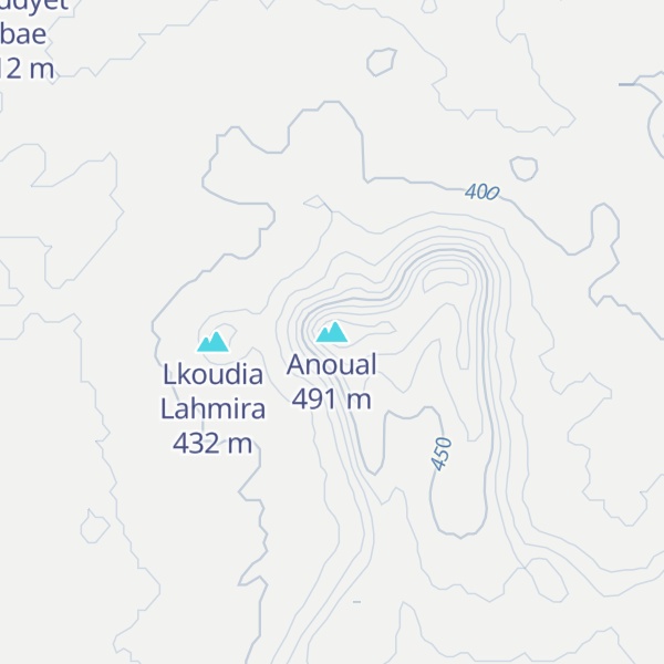 Map of Anoual