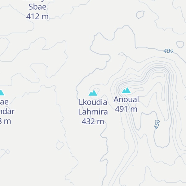 Map of Lkoudia Lahmira
