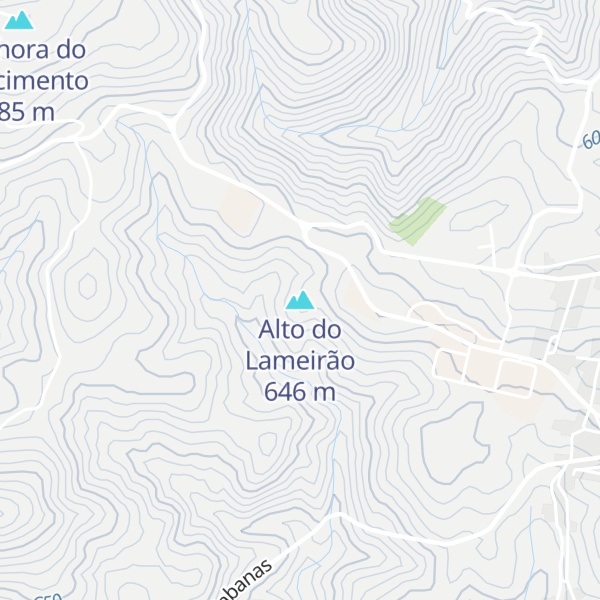 Map of Alto do Lameirão