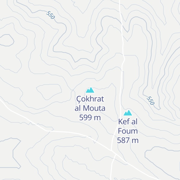 Map of Çokhrat al Mouta