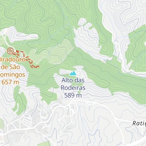 Map of Alto das Rodeiras