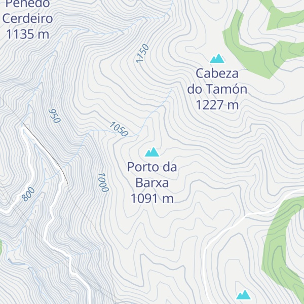 Map of Porto da Barxa