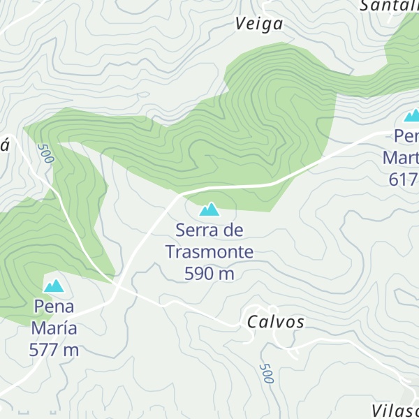 Map of Serra de Trasmonte