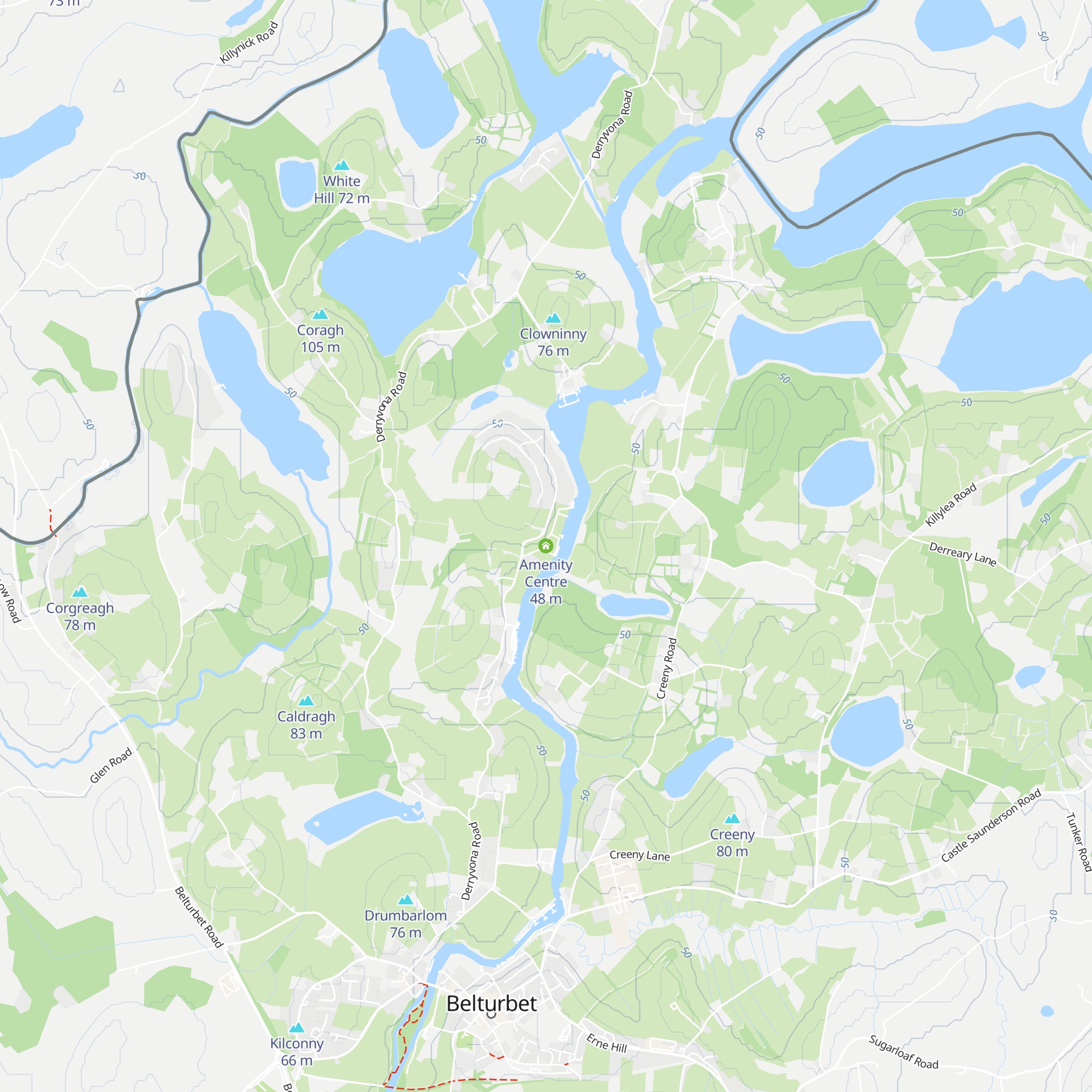 Amenity Centre map