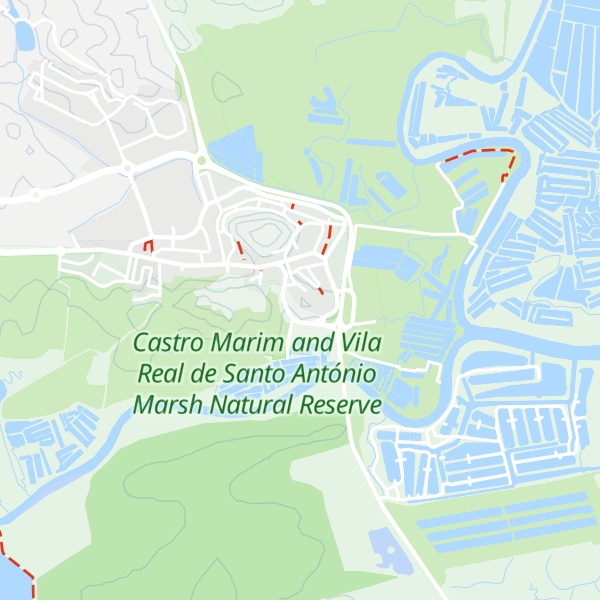 Map of Centro de Interpretação do Território