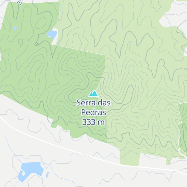 Map of Serra das Pedras