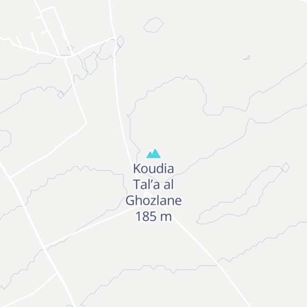 Map of Koudia Tal’a al Ghozlane