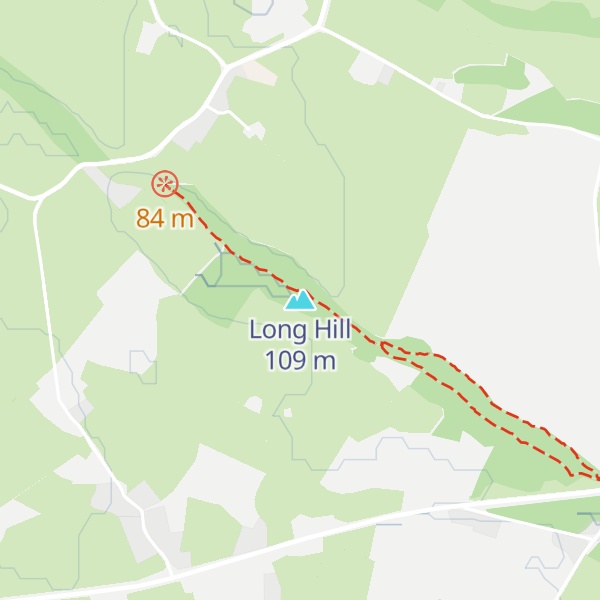 Map of Long Hill