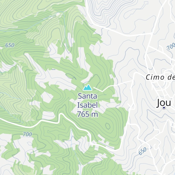 Map of Santa Isabel