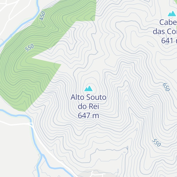 Map of Alto Souto do Rei