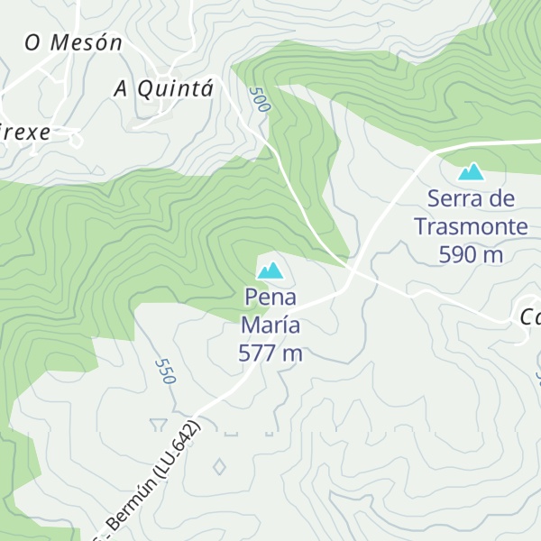 Map of Pena María