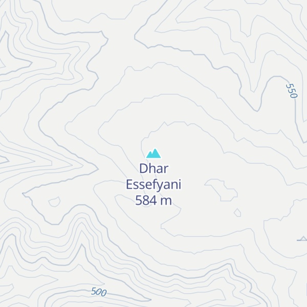 Map of Dhar Essefyani