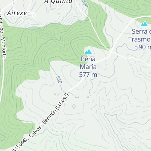 Map of Alto de Santa Cruz