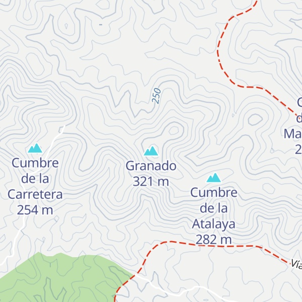 Map of Granado
