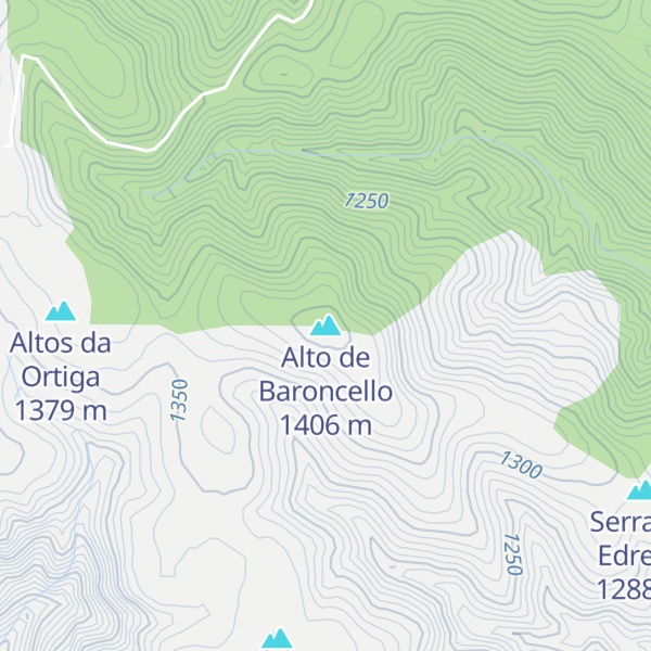 Map of Alto de Baroncello