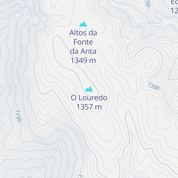 Map of O Louredo