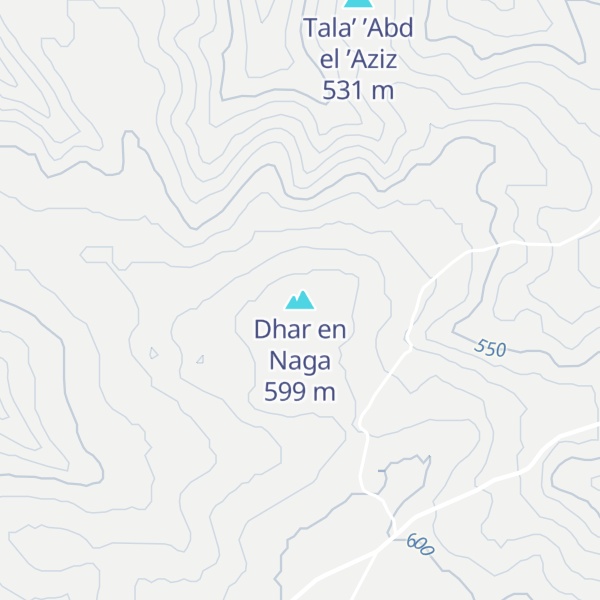 Map of Dhar en Naga