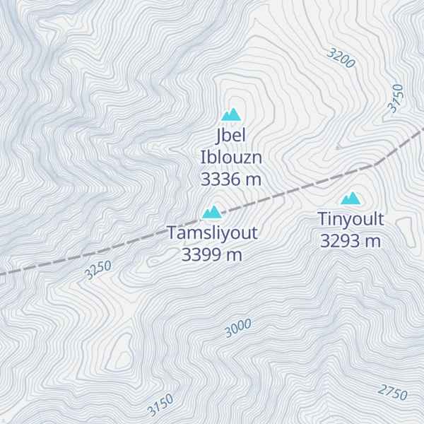 Map of Tamsliyout