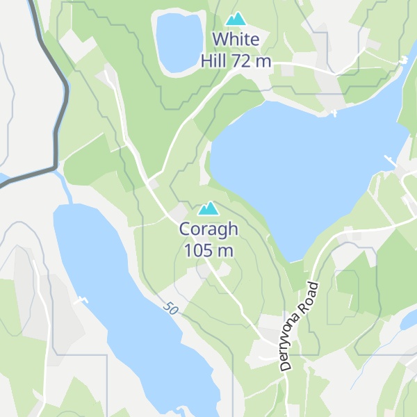 Map of Coragh
