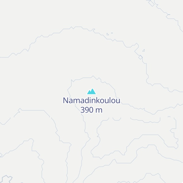 Map of Namadinkoulou