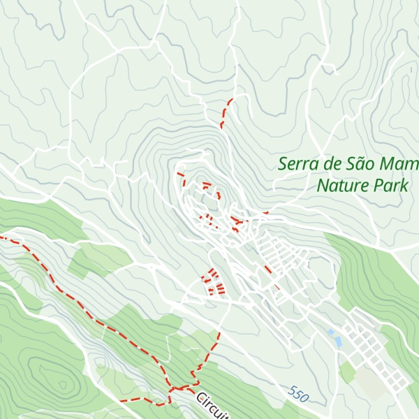 Map of Castelo de Vide