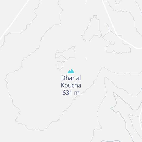 Map of Dhar al Koucha