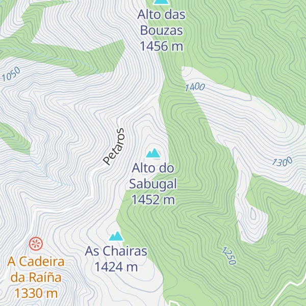 Map of Alto do Sabugal