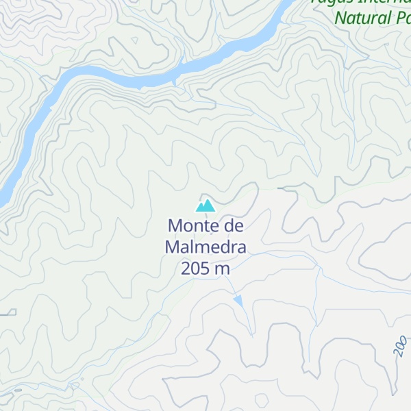 Map of Monte de Malmedra