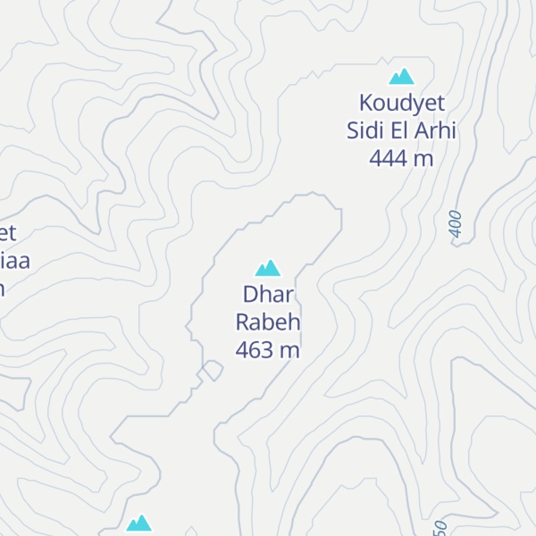 Map of Dhar Rabeh