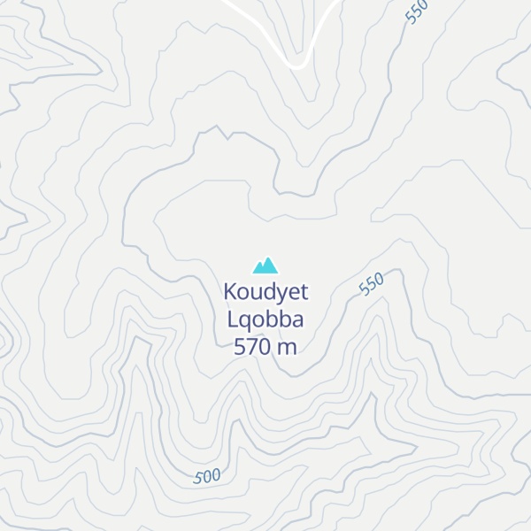 Map of Koudyet Lqobba