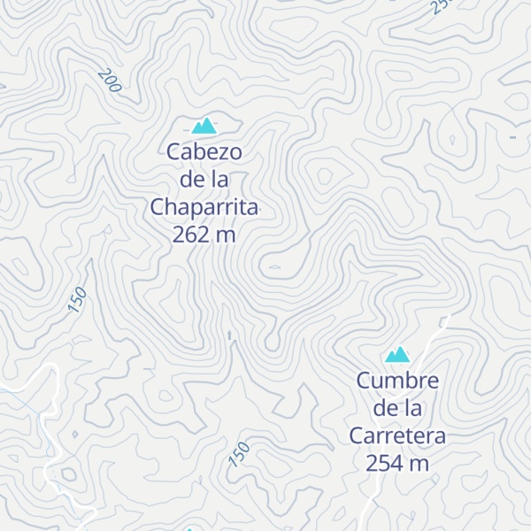 Map of Cabezo del Toro Gil