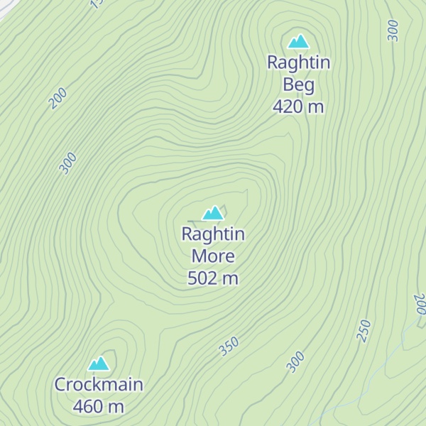 Map of Raghtin More
