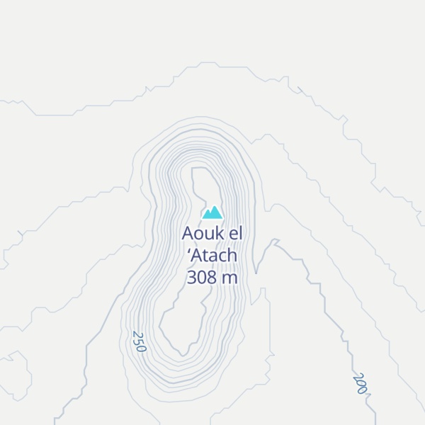 Map of Aouk el ‘Atach