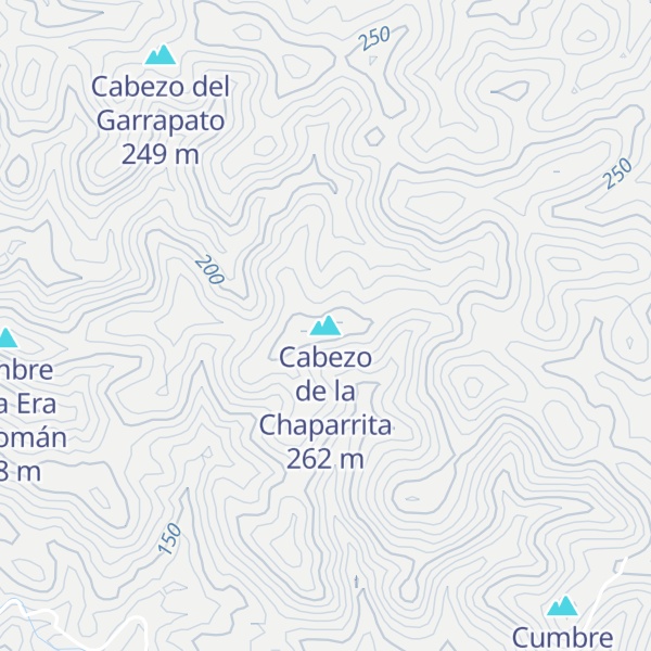 Map of Cabezo de la Chaparrita