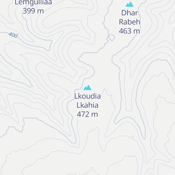Map of Lkoudia Lkahia