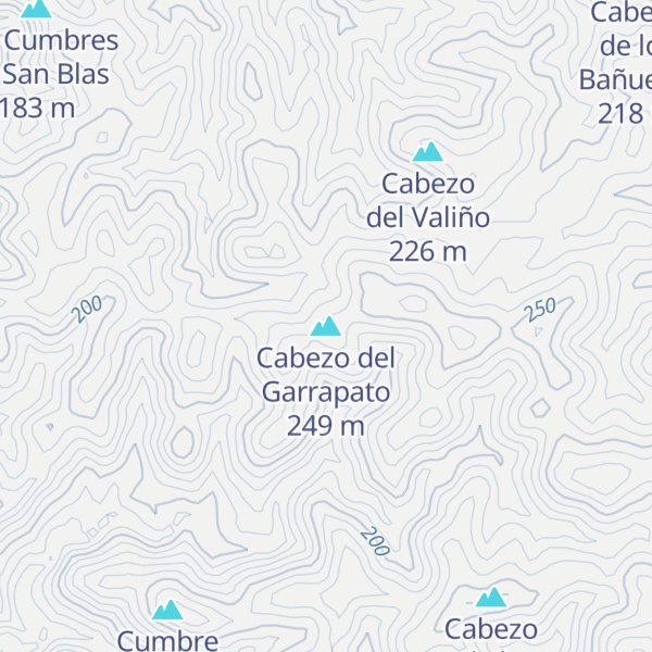 Map of Cabezo del Garrapato