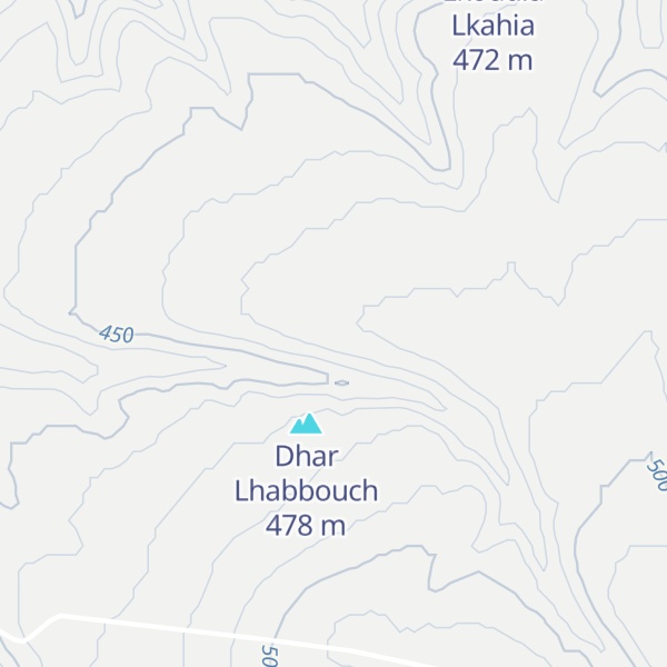 Map of Dhar Lezzraz