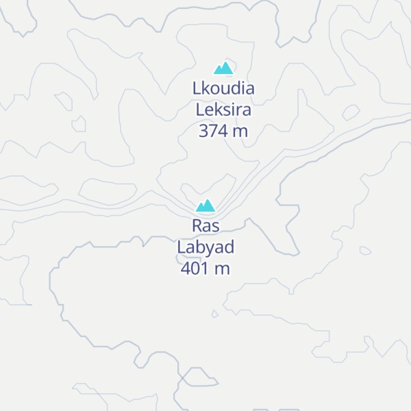 Map of Ras Labyad
